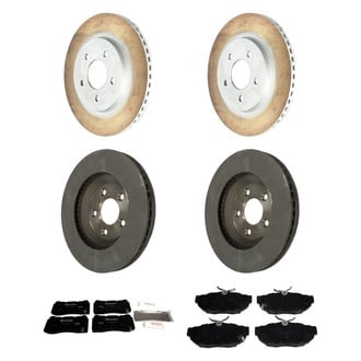 Motorcraft® - Standard Premium™ Plain Front and Rear Brake Kit with Ceramic Pads