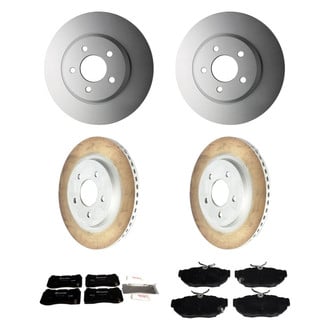 Motorcraft® - Standard Premium™ Plain Front and Rear Brake Kit with Ceramic Pads
