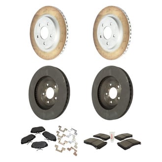 Motorcraft® - Standard Premium™ Plain Front and Rear Brake Kit with Ceramic Pads