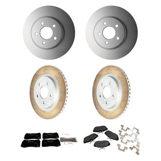 Motorcraft® - Standard Premium™ Plain Front and Rear Brake Kit with Ceramic Pads