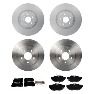 Motorcraft® - Standard Premium™ Plain Front and Rear Brake Kit with Ceramic Pads