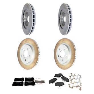 Motorcraft® - Standard Premium™ Plain Front and Rear Brake Kit with Ceramic Pads