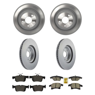 Motorcraft® - Standard Premium™ Plain Brake Kit with Ceramic Pads