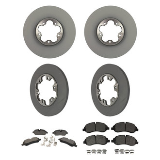Motorcraft® - Standard Premium™ Plain Front and Rear Brake Kit with Ceramic Pads