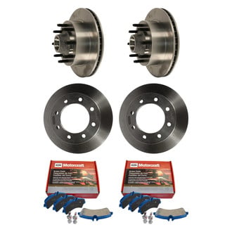 Motorcraft® - SuperDuty™ Plain Front and Rear Brake Kit with Ceramic Pads