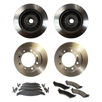 Motorcraft® - Standard Premium™ Plain Brake Kit with Ceramic Pads