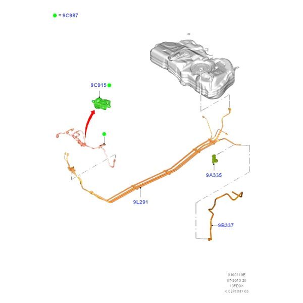 Motorcraft® - Vapor Canister Purge Valve