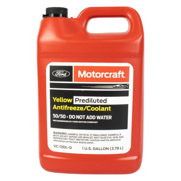 Motorcraft® - Yellow Prediluted Engine Coolant, 1 Gallon