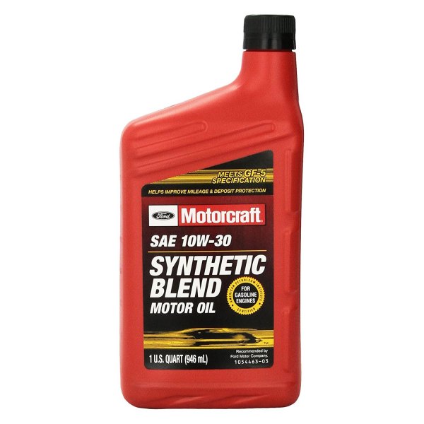 Motorcraft® - SAE 10W-30 Synthetic Blend Motor Oil, 1 Quart