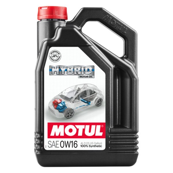 Motul Usa Hybrid Sae 0w 16 Full Synthetic Motor Oil 4 Liters X 4 4 23 Quarts X 4