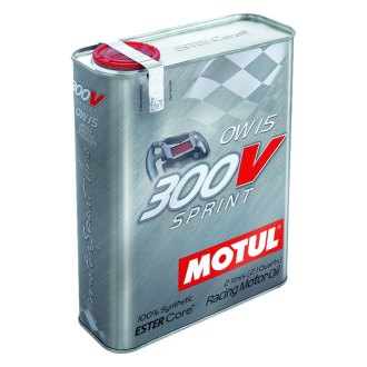 Motul USA® - 300V Sprint Racing SAE 0W-15 Synthetic Motor Oil, 2 Liters (2.11 Quarts)