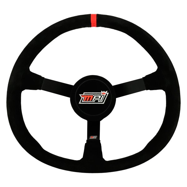 MPI® - D-Shape Racing Suede Steering Wheel