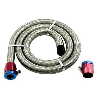 Mr. Gasket® 1526 - Steel Braided Fuel Line Kit