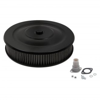 Mr. Gasket® - Easy Flow Black Air Cleaner Assembly with Pre-Oiled Washable Filter