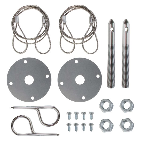 Mr. Gasket® - Competition Hood Pin Kit with Lanyards