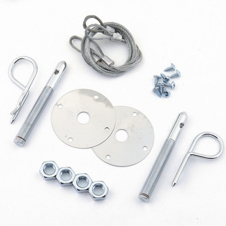 Mr. Gasket® - Competition Hood Pin Kit with Lanyards
