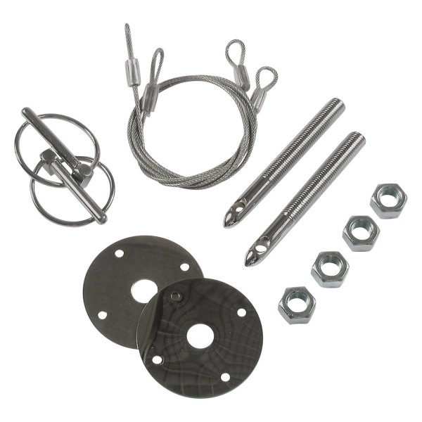 Mr. Gasket® - Competition Torsion Hood Pin Kit with Lanyards