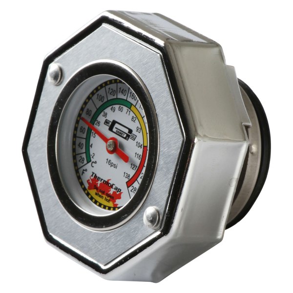Mr. Gasket® - Thermocap™ Silver Engine Coolant Radiator Cap