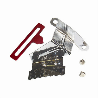 Mr. Gasket® - Timing Tab with Red Anodized Pointer