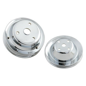 Mr. Gasket® - Single Upper and Double Lower Water Pump Pulley