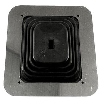Mr. Gasket® 1652 - Large Square Shifter Boot