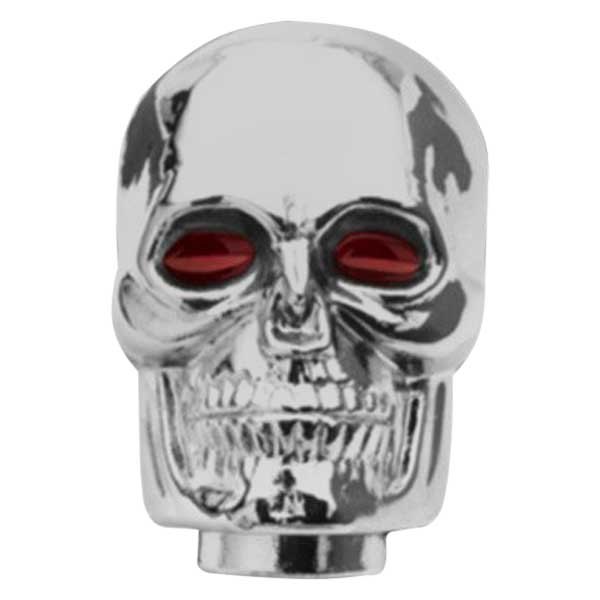 Mr. Gasket® - Manual/Automatic Skull Style Chrome Shift Knob with Red Eyes