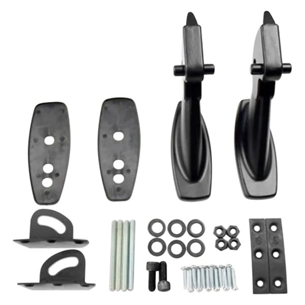 Mr. Mustang® - Rear Wing Pedestals, Brackets and Hardware Kit