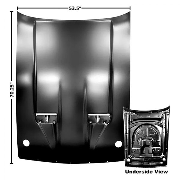 Mr. Mustang® - Dynacorn™ Hood Panel