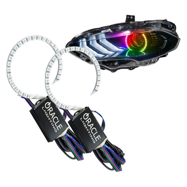Mr. Mustang® - Oracle Lighting™ SMD ColorSHIFT Halo Kit for Headlights