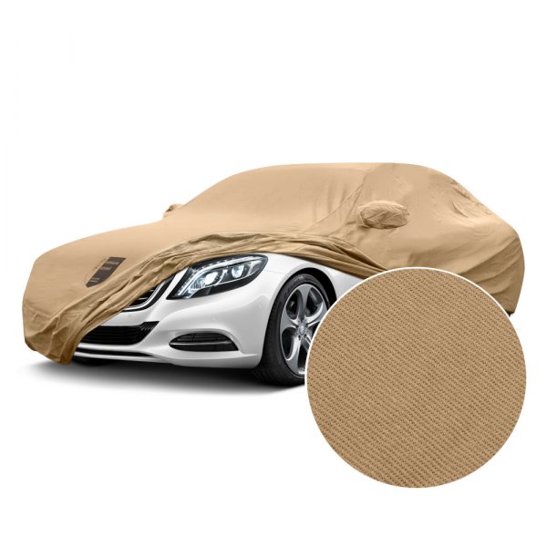  Mr. Mustang® - Premium Flannel Tan Car Cover