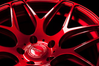 Brushed Anodized Red
