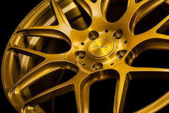 Brushed Transparent Gold