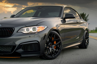 FS1 Gloss Black on BMW M235