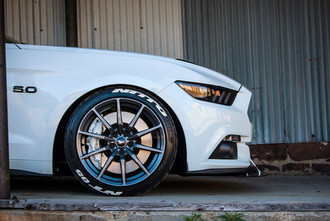 M350 Gloss Black on Ford Mustang