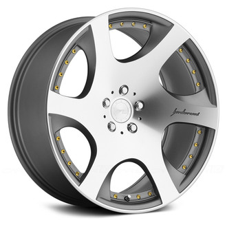 VP3 Gunmetal with Gold Rivets