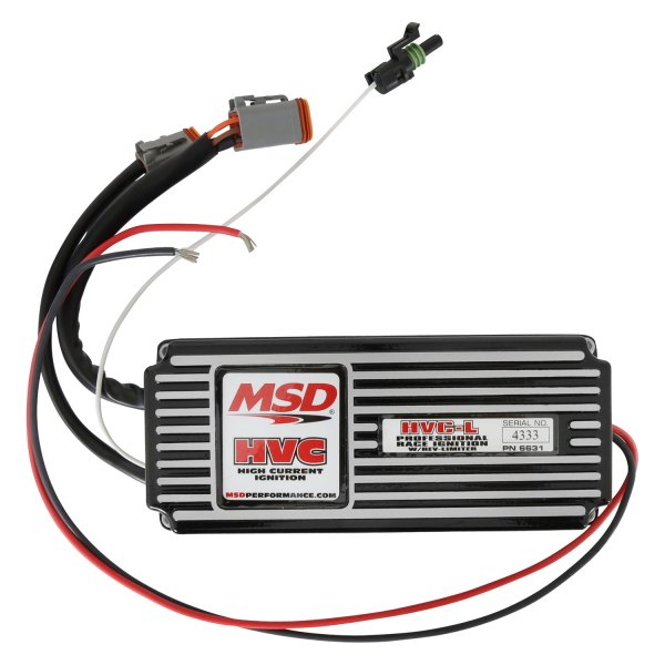 MSD® 6631 6 HVC 6HVCL Professional Race Ignition w/ Fast Rev Limiter with Fast rev limiter