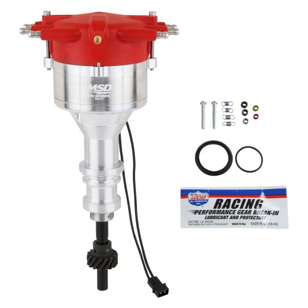 MSD® 85824 Crab Cap Distributor (Ford Small Block V8)