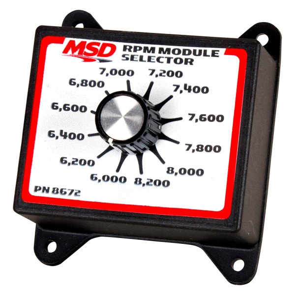 MSD® - 6.0K-8.2K RPM Module Selector Switch