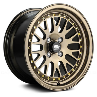 MT10 Bronze with Gold Rivets