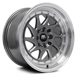 MST® - MT28 Gunmetal with Machined Lip