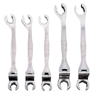 Mueller-Kueps® - 5-Piece Brake Line Wrench Kit