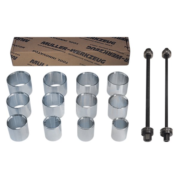 Mueller-Kueps® - 14-piece 1-3/4" to 3-1/8" Bushing Press and Pull Sleeve Upgrade Kit