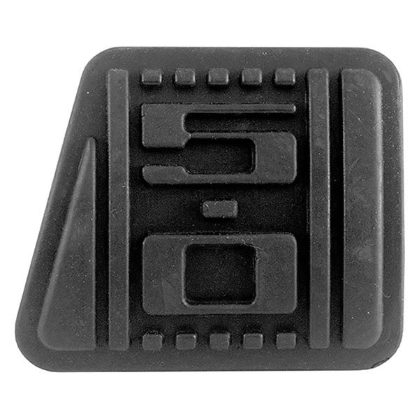 Mr. Mustang® - "5.0" Rubber Clutch Pedal Pad