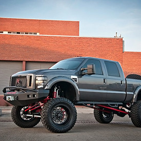 N-FAB® - Installed Heavy Duty Front Winch Bumper