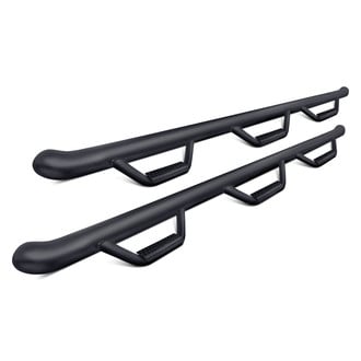 N-Fab® - 3" Black Round Nerf Steps