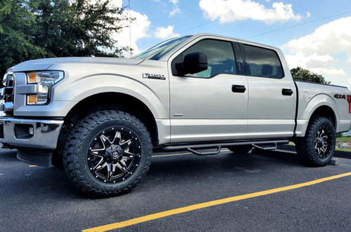 N-Fab Wheel To Wheel Nerf Step Bars - Gloss Black 3in Tube Steps For Dodge RAM 1500/2500/3500 (2002-2009) - View #5