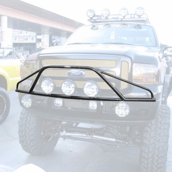 N-Fab® - Pre-Runner Style Textured Black Bumper Light Bar 