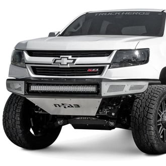 N-Fab® - M-RDS Upper Radius Full Width Textured Black Front Pre-Runner Bumper