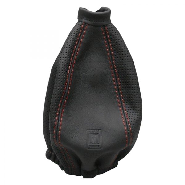 Nardi® - Smooth/Perforated Black Leather Shift Boot