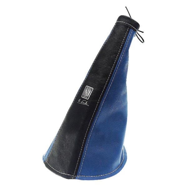 Nardi® - Black/Blue Leather Hand Brake Boot